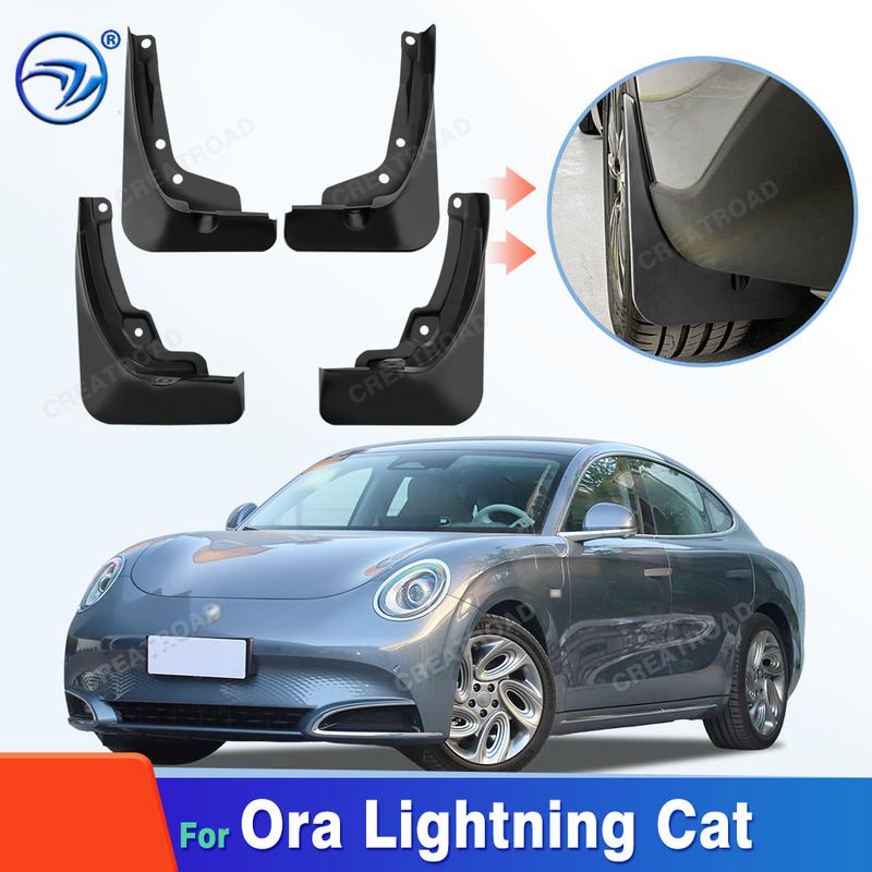 Для Ora Lightning Cat Крыло Брызговики Защита от брызг Грязезащитные щитки Брызговики Аксессуары для автомобиля 4PCS
Для Ora Lightning Cat Крыло Брызговики Защита от брызг Грязезащитные щитки Брызговики Аксессуары для автомобиля 4PCS