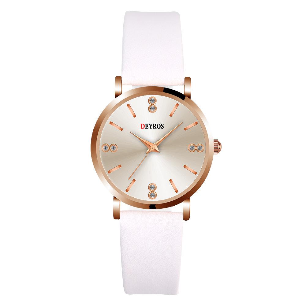 Pin Buckle White Schoolgirl Watch Quartz Watch Fashion Automatic Non-Mechanical Women S Watch
Pin Buckle White Schoolgirl Watch Quartz Watch Fashion Automatic Non-Mechanical Women S Watch