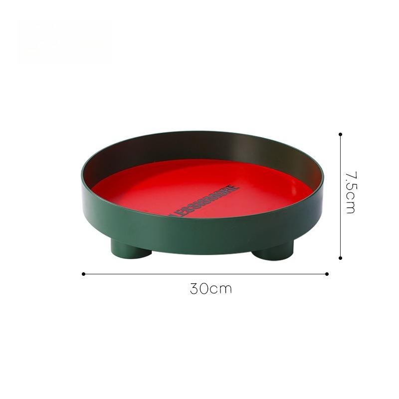 Memphis Multifunctional Round Storage Plate Fruit Plate Storage Plate Cup with Desktop Decoration Tray Finishing
Memphis Multifunctional Round Storage Plate Fruit Plate Storage Plate Cup with Desktop Decoration Tray Finishing