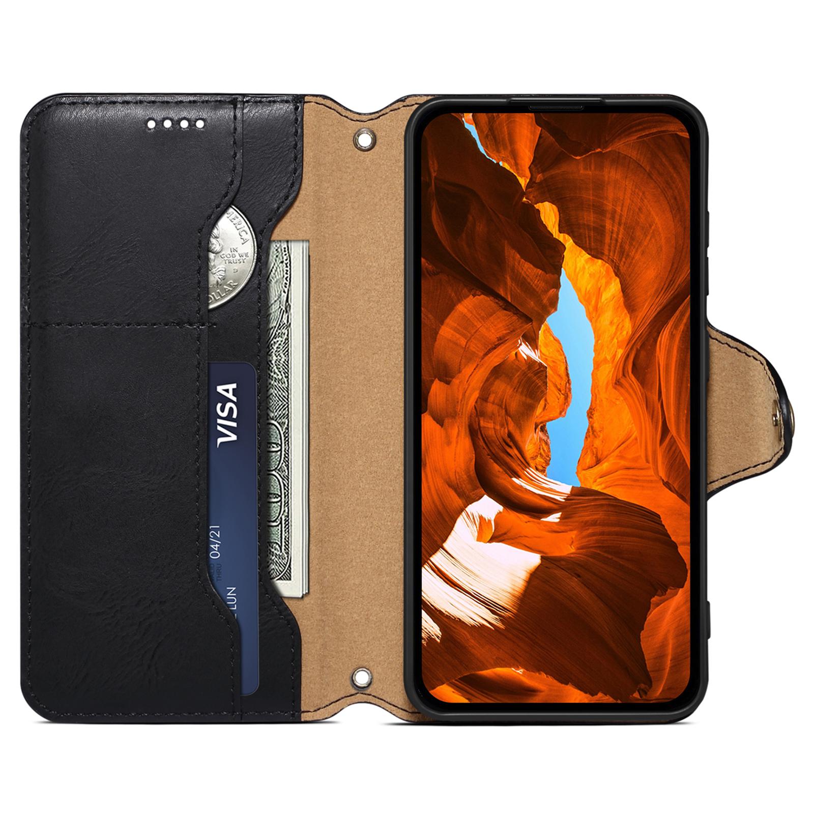 DENIOR For Samsung Galaxy A33 5G Case Wallet PU Leather Drop-proof Phone Cover Black
DENIOR For Samsung Galaxy A33 5G Case Wallet PU Leather Drop-proof Phone Cover Black
