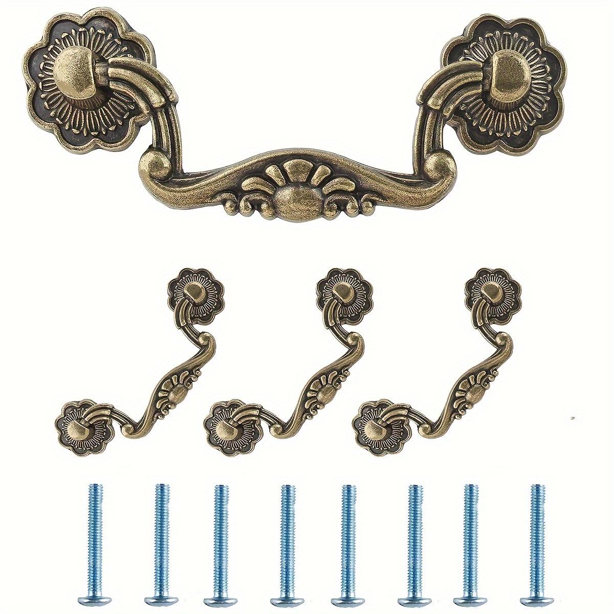8 Pieces Locking Pulls with Screws, Vintage Locking Drawer Pulls, Antique Brass Cabinet Pulls for Cabinet Wardrobe Drawer Pulls, Home Decoration 8pcs
8 Pieces Locking Pulls with Screws, Vintage Locking Drawer Pulls, Antique Brass Cabinet Pulls for Cabinet Wardrobe Drawer Pulls, Home Decoration 8pcs