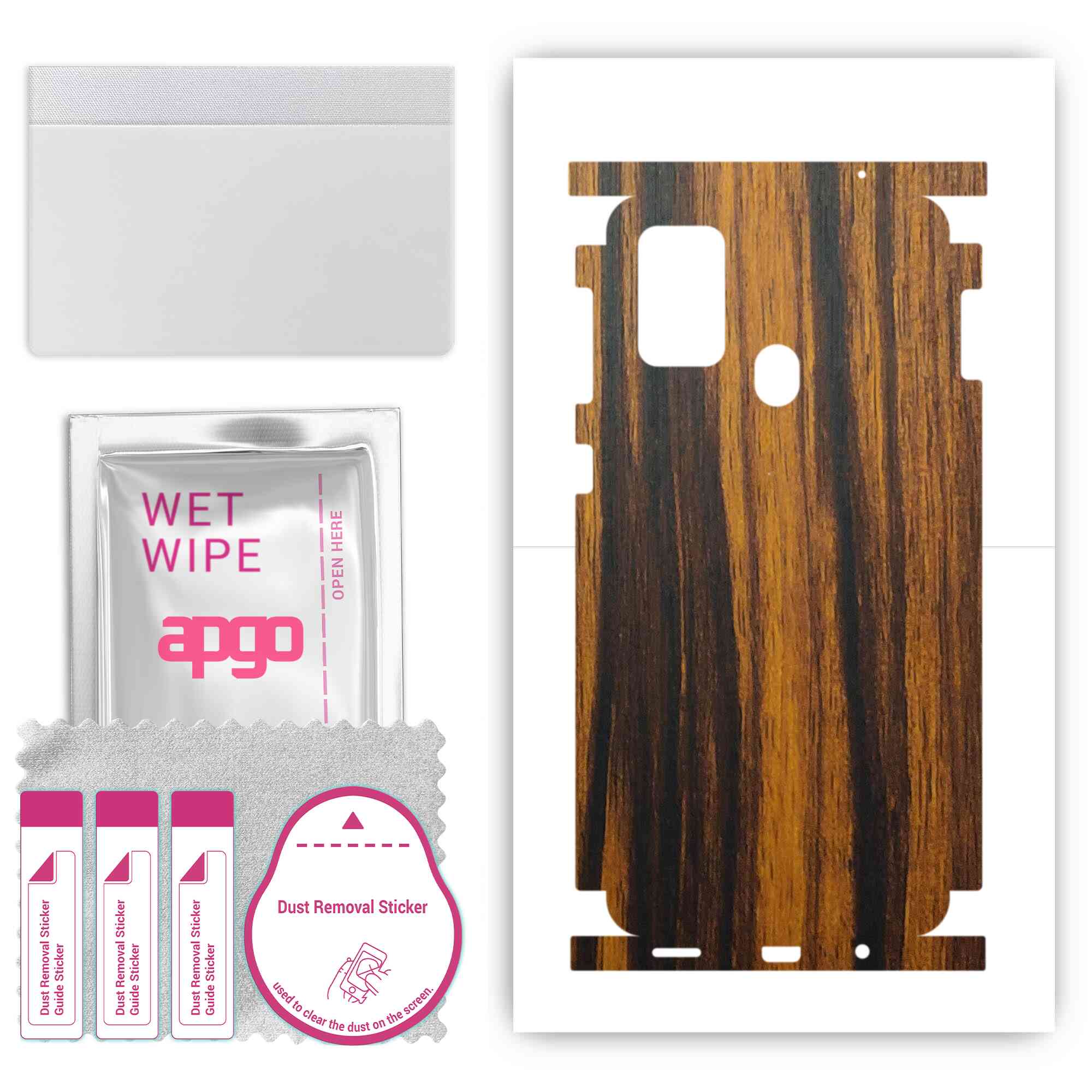 Apgo Protective Skin Sticker for the back+sides compatible with Samsung Galaxy M31 Prime, Full Wrap Film, Foil, Vinyl - Pattern Tigerwood
Apgo Protective Skin Sticker for the back+sides compatible with Samsung Galaxy M31 Prime, Full Wrap Film, Foil, Vinyl - Pattern Tigerwood