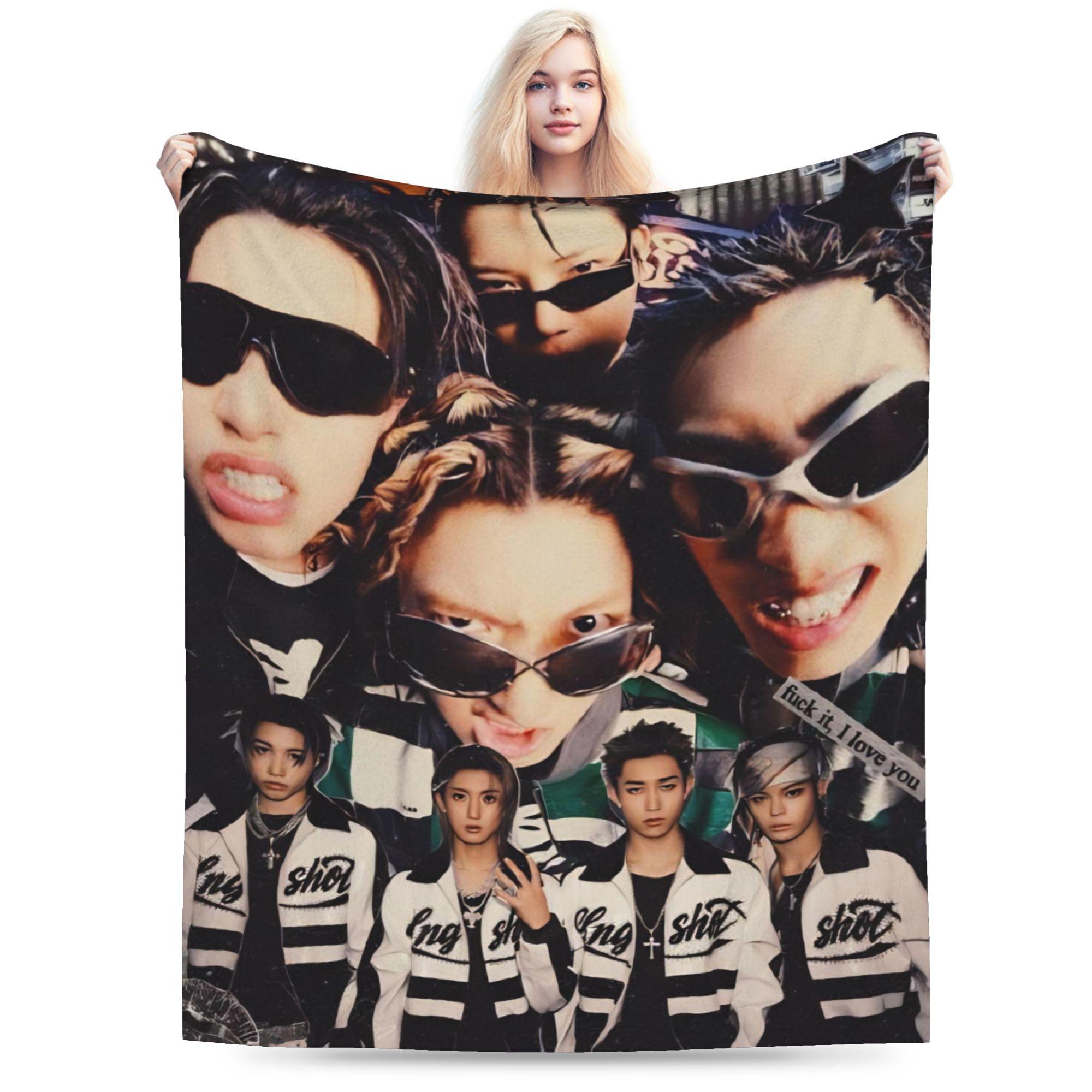 Kpop Group Lngshot Print Blanket For Men Women Warm Cozy Fluffy Throw Blankets for Bed 50x60 Inches Multi-size 75x90cm
Kpop Group Lngshot Print Blanket For Men Women Warm Cozy Fluffy Throw Blankets for Bed 50x60 Inches Multi-size 75x90cm
