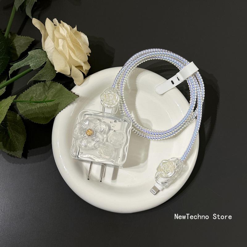 Cute Diamond Flower Butterfly Charger Case for IPhone 11 12 13 14 15 18/20W Clear Charge Protection Cover Charger Sleeve
Cute Diamond Flower Butterfly Charger Case for IPhone 11 12 13 14 15 18/20W Clear Charge Protection Cover Charger Sleeve