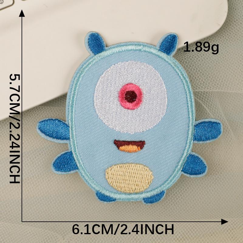 Мультяшный монстр самоклеящиеся вышитые нашивки наклейки для самостоятельного изготовления аксессуаров для одежды
Мультяшный монстр самоклеящиеся вышитые нашивки наклейки для самостоятельного изготовления аксессуаров для одежды