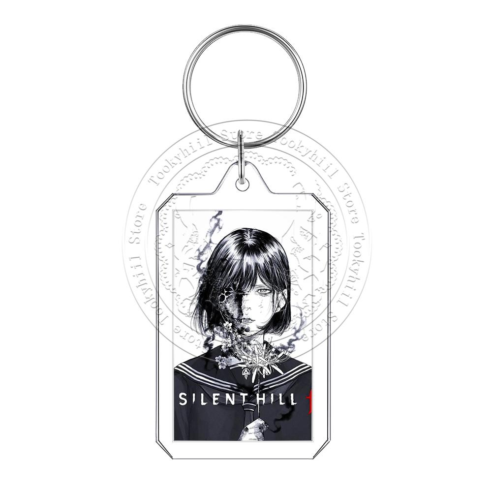 Silent Hill Keychain Photo Album Removable Fox Mask Game Pattern Package Decor Shimizu Hinako Exquisite Key Ring Birthday Gift
Silent Hill Keychain Photo Album Removable Fox Mask Game Pattern Package Decor Shimizu Hinako Exquisite Key Ring Birthday Gift