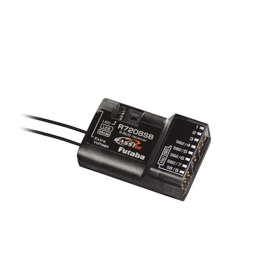 FUTABA R7208SB-2.4G 8-channel FASSTest airborne receiver with dual Rx link system (Product Code: 00107329-3)
FUTABA R7208SB-2.4G 8-channel FASSTest airborne receiver with dual Rx link system (Product Code: 00107329-3)