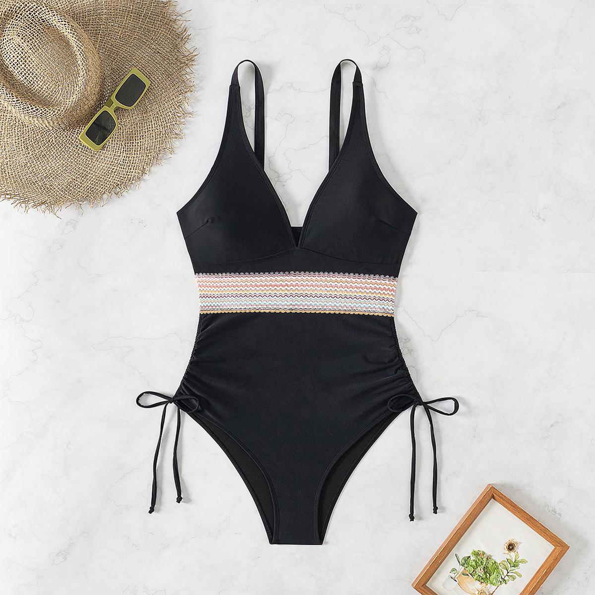 Solid Color Webbing High Waist Sexy One Piece Bikini Swimsuit Ladies Fashion Elegant Beach Vacation Swimwear XXL
Solid Color Webbing High Waist Sexy One Piece Bikini Swimsuit Ladies Fashion Elegant Beach Vacation Swimwear XXL