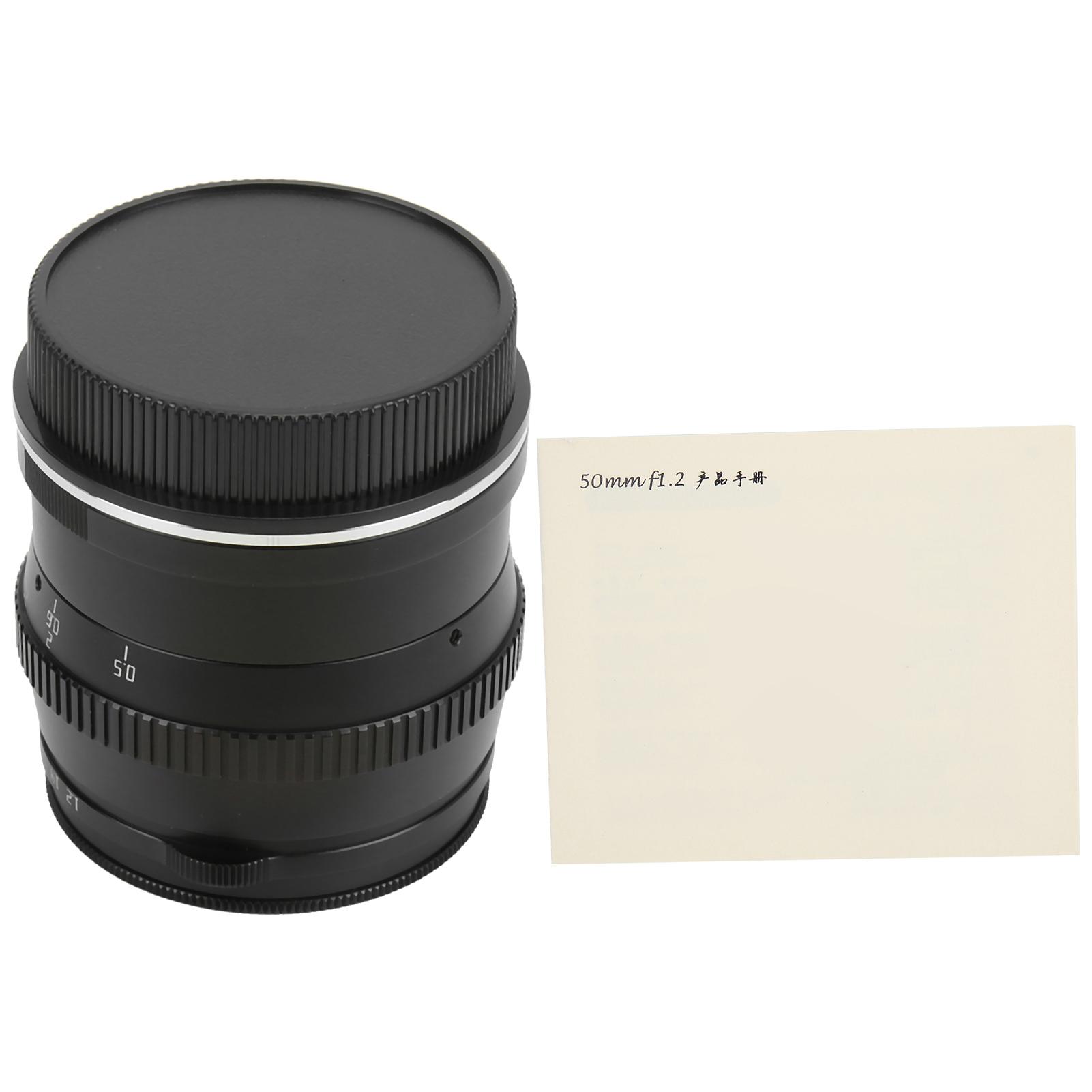 TTArtisan 50mm F1.2 L-Mount ручной объектив с большой апертурой для камеры Leica SLSL2SL2S
TTArtisan 50mm F1.2 L-Mount ручной объектив с большой апертурой для камеры Leica SLSL2SL2S