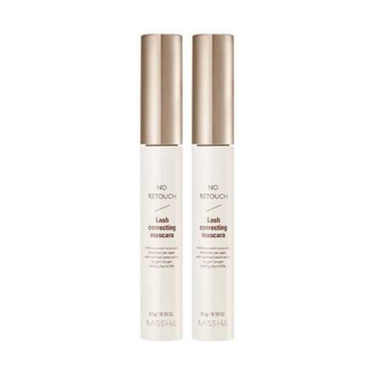 MISSHA No Retouch Lash Correcting Mascara Clear & Natural Lifting Mascara 9.5g (Pack of 2)
MISSHA No Retouch Lash Correcting Mascara Clear & Natural Lifting Mascara 9.5g (Pack of 2)