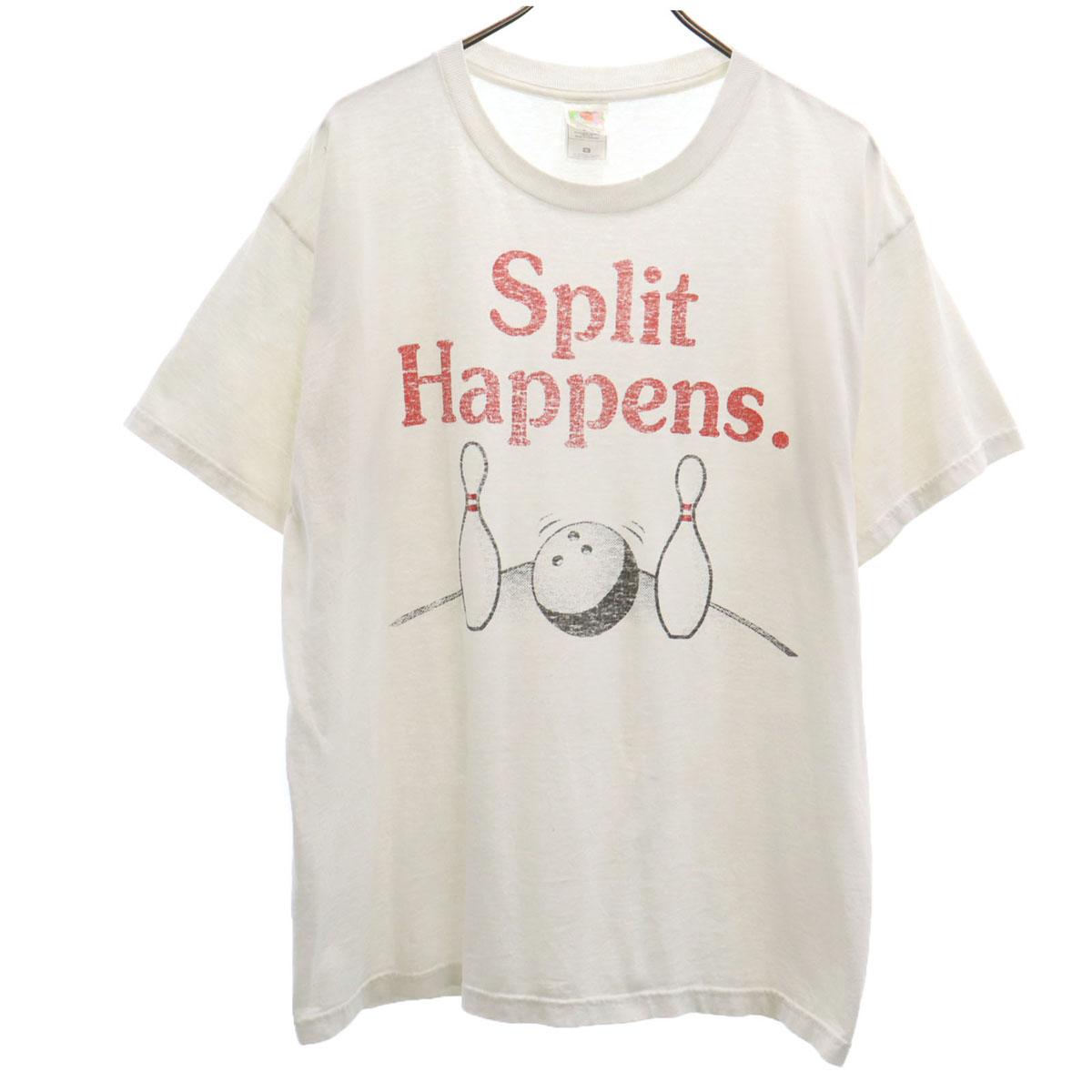 FRUIT OF THE LOOM 90s 00s Old Bowling Short sleeve T-shirt XL white BEST Men s Used
FRUIT OF THE LOOM 90s 00s Old Bowling Short sleeve T-shirt XL white BEST Men s Used