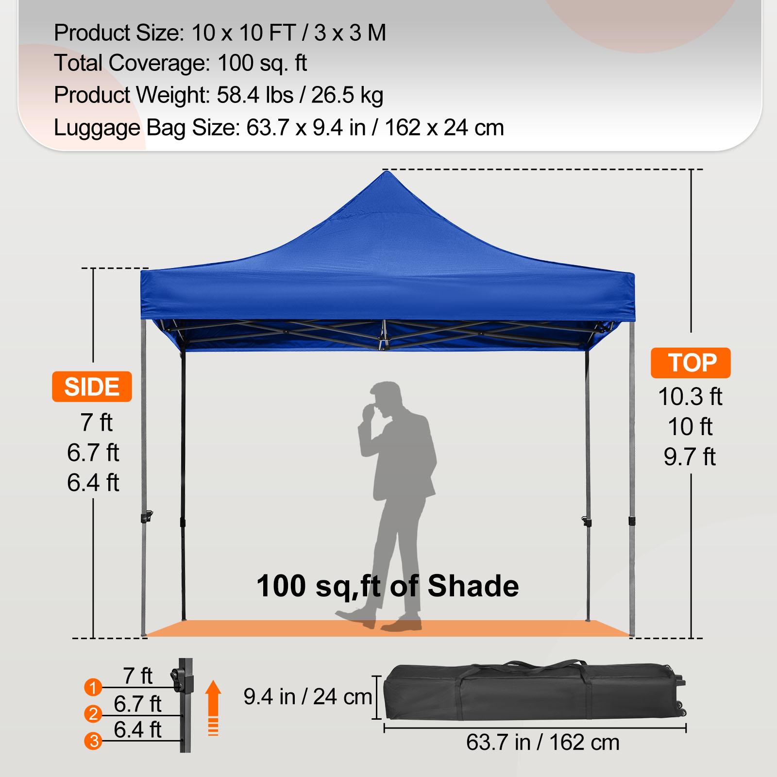 SucceBuy 10x10 Pop Up Canopy Tent Outdoor Ten with Removable Sidewalls and Wheeled Bag Instant Portable Shelter for Party Camp синій
SucceBuy 10x10 Pop Up Canopy Tent Outdoor Ten with Removable Sidewalls and Wheeled Bag Instant Portable Shelter for Party Camp синій