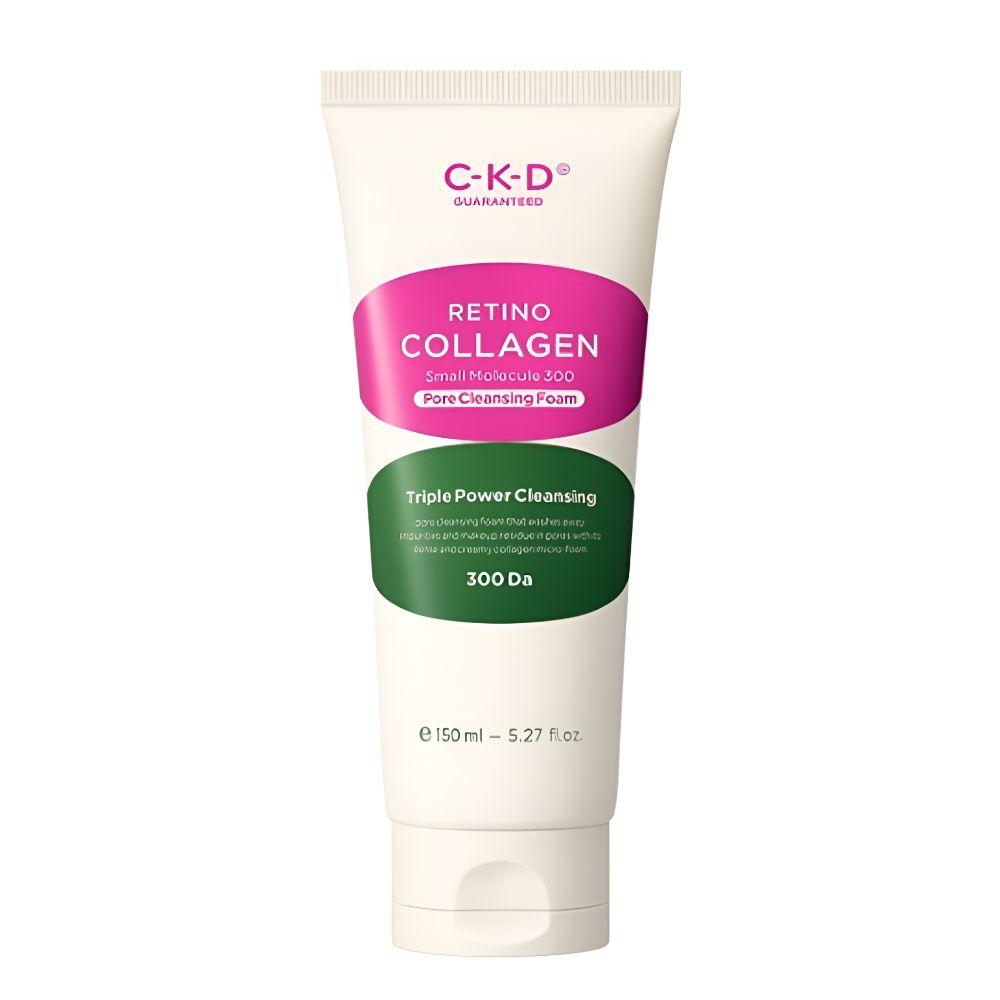CKD Retino Collagen Low Molecular 300 Pore Cleansing Foam Deep Pore Facial Cleanser 50ml
CKD Retino Collagen Low Molecular 300 Pore Cleansing Foam Deep Pore Facial Cleanser 50ml
