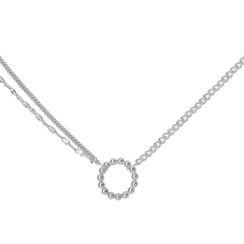 French Temperament Choker Neck Chain Necklace Female Trendy Design Double Chain Ring Collarbone Chain
French Temperament Choker Neck Chain Necklace Female Trendy Design Double Chain Ring Collarbone Chain