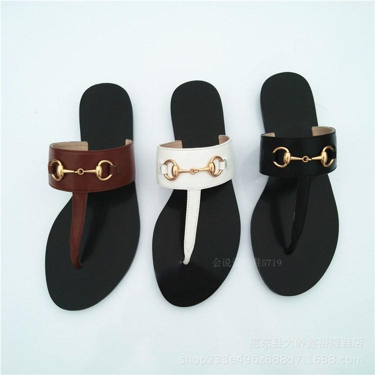 Spring and Summer New Flip-flops Couple Men s and Women s Shoes Horse Buckle Clip Flat Slippers 35
Spring and Summer New Flip-flops Couple Men s and Women s Shoes Horse Buckle Clip Flat Slippers 35