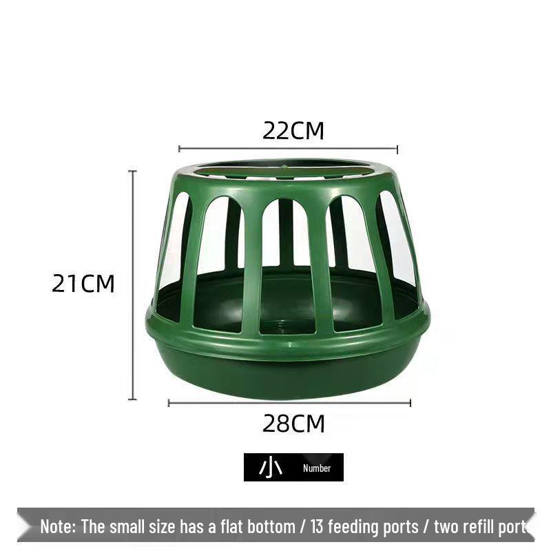 Anti-Flip Round Chicken Feeder Trough: New Model for Efficient Feeding
Anti-Flip Round Chicken Feeder Trough: New Model for Efficient Feeding