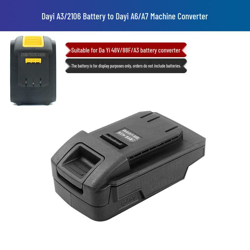 DaYi Electric Wrench Battery to Makita/Dongcheng/WICKES/KASUNG Adapter 88FA3-A67 Connector
DaYi Electric Wrench Battery to Makita/Dongcheng/WICKES/KASUNG Adapter 88FA3-A67 Connector