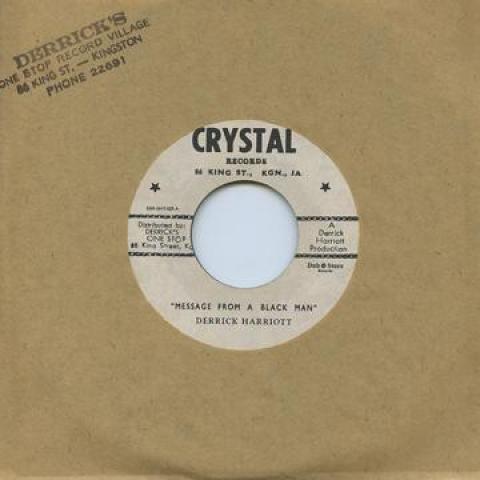 7inch Record DERRICK HARRIOTT / THE CHOSEN FEW - Message From A Black Man / Going Ba DSRDH7025 Crystal/Dub Sto 1970 Japan Reggae, Ska & Dub
7inch Record DERRICK HARRIOTT / THE CHOSEN FEW - Message From A Black Man / Going Ba DSRDH7025 Crystal/Dub Sto 1970 Japan Reggae, Ska & Dub
