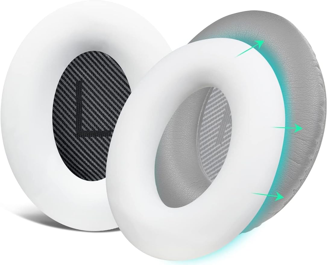 Silicone Ear Pads Cover Protector for Bose QuietComfort QC15 25 35 45 QC2/ Ae2 Headphones Cushions Sweatproof Easily Washable білий
Silicone Ear Pads Cover Protector for Bose QuietComfort QC15 25 35 45 QC2/ Ae2 Headphones Cushions Sweatproof Easily Washable білий