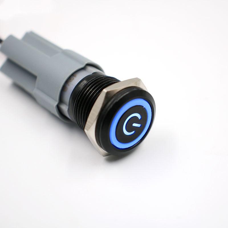 16mm Alumina Black Body Waterproof Press Metal Push Button Switch LED Light 3V 5V 12V 24V 36V 220V Momentary Car Engine PC Power 3-6v синий
16mm Alumina Black Body Waterproof Press Metal Push Button Switch LED Light 3V 5V 12V 24V 36V 220V Momentary Car Engine PC Power 3-6v синий