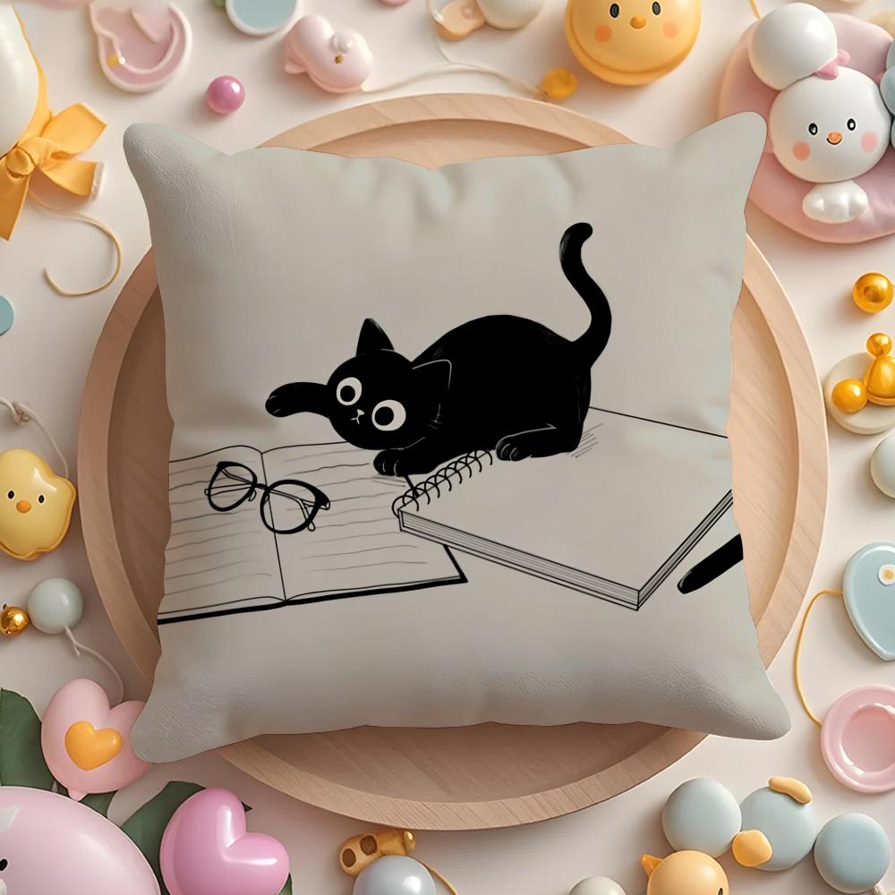 Cat sketch Cushion Cover Short Plush DoubleSided Printing Home Machine Washable in Warm Winter Pillow Cover 30cmx30cm
Cat sketch Cushion Cover Short Plush DoubleSided Printing Home Machine Washable in Warm Winter Pillow Cover 30cmx30cm