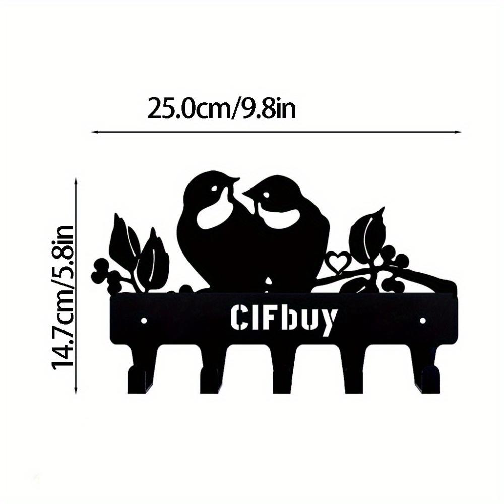 Две милые птицы на ветке стальной силуэт: Металлический декор для птичьего двора Cardinal, прочная настенная художественная работа и функциональная вешалка для одежды чёрный
Две милые птицы на ветке стальной силуэт: Металлический декор для птичьего двора Cardinal, прочная настенная художественная работа и функциональная вешалка для одежды чёрный