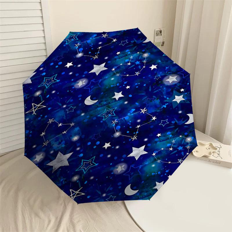 1pc Stars Moon Automatic Open/Close Umbrella Compact Folding Umbrella with 8-Rib Shaft for Women/Men, Portable Travel Umbrella,1194S
1pc Stars Moon Automatic Open/Close Umbrella Compact Folding Umbrella with 8-Rib Shaft for Women/Men, Portable Travel Umbrella,1194S