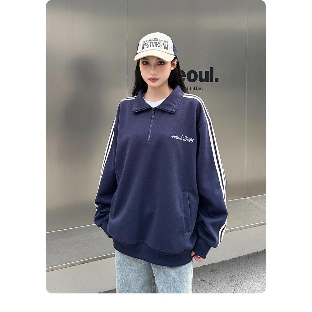 Men s 2025 Retro Three-Stripe Half-Zip Sweatshirt - Spring/Autumn Sports Pullover Jacket M (Recommended for 50 kg and below) чорний
Men s 2025 Retro Three-Stripe Half-Zip Sweatshirt - Spring/Autumn Sports Pullover Jacket M (Recommended for 50 kg and below) чорний