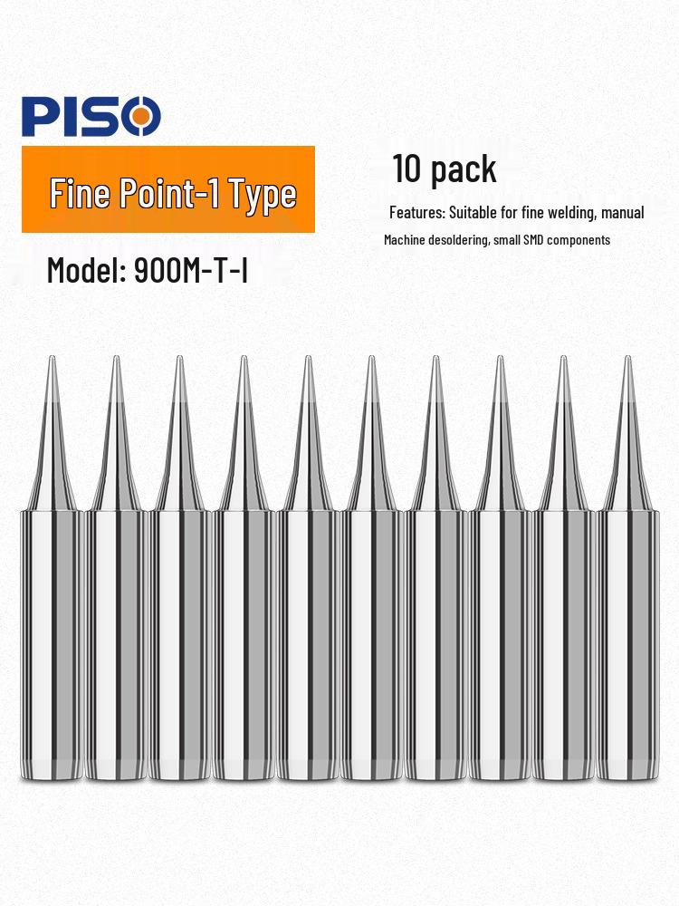 Lead-Free 936 Soldering Iron Tip, Constant Temperature, Internal Heating, 60W, Universal Needle Point, Horseshoe, Knife Shape.
Lead-Free 936 Soldering Iron Tip, Constant Temperature, Internal Heating, 60W, Universal Needle Point, Horseshoe, Knife Shape.