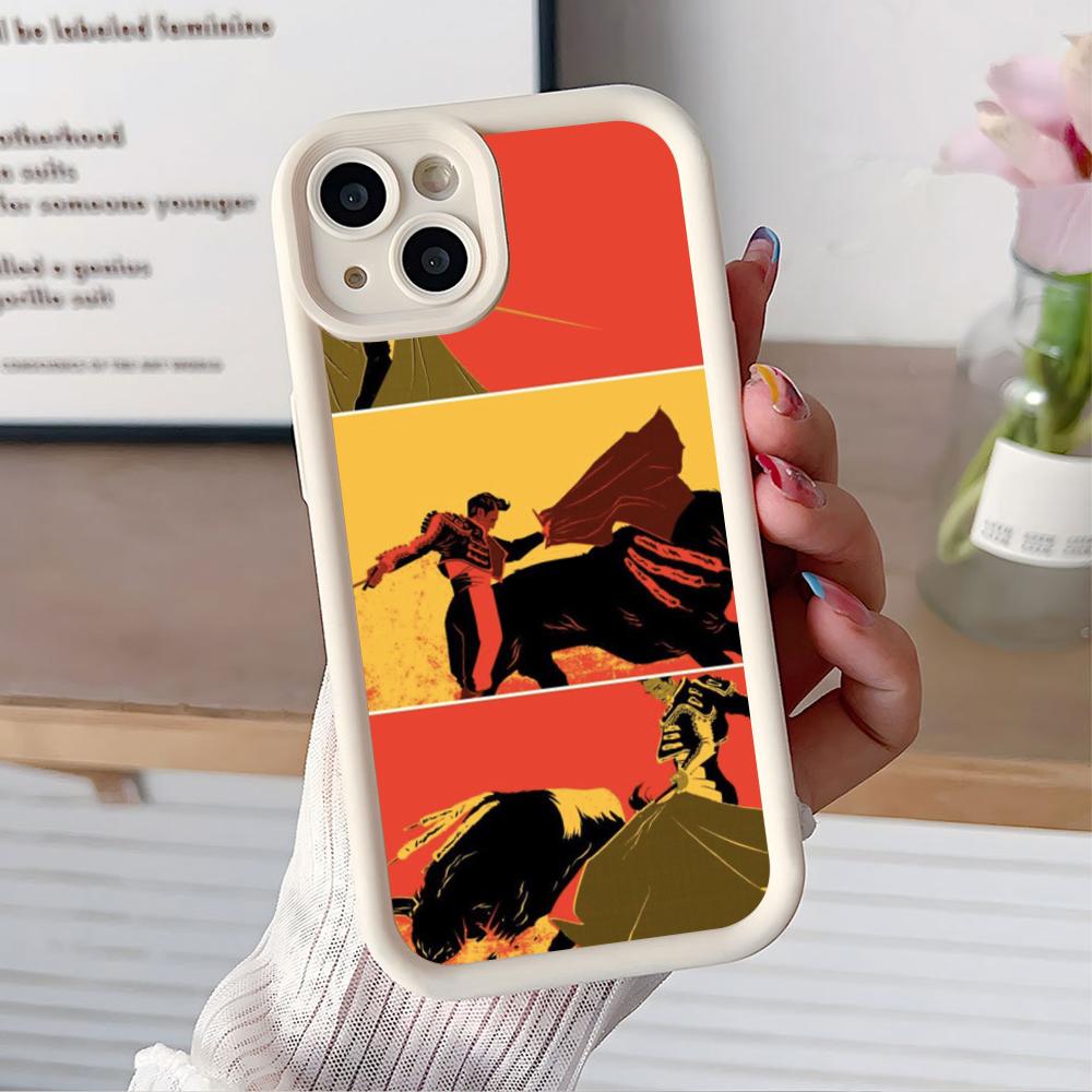 Spain Bullfight Matador Thicken TPU Mobile Phone Case for iPhone 17 16 15 14 13 12 11 Air Pro Max Plus Colorful Cover iPhone 11 Pro
Spain Bullfight Matador Thicken TPU Mobile Phone Case for iPhone 17 16 15 14 13 12 11 Air Pro Max Plus Colorful Cover iPhone 11 Pro