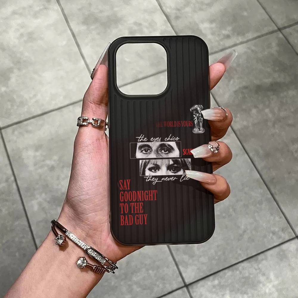 Пленка Лицо со шрамом Тони Монтана Гофрированный Рисунок Для IPhone 17 16 15 14 13 12 11 16 Pro Max Plus Pro Нескользящий Чехол для Телефона iPhone 16 plus
Пленка Лицо со шрамом Тони Монтана Гофрированный Рисунок Для IPhone 17 16 15 14 13 12 11 16 Pro Max Plus Pro Нескользящий Чехол для Телефона iPhone 16 plus