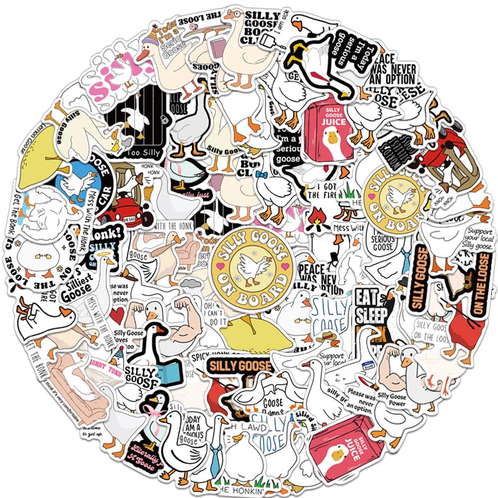 50-Piece Set of Silly Goose Personality Stickers for Journals and Phone Cases
50-Piece Set of Silly Goose Personality Stickers for Journals and Phone Cases