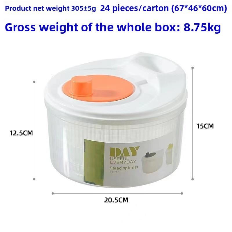 Vegetable Salad Spinner With Plastic Basket For Home Kitchen And Fresh Produce
Vegetable Salad Spinner With Plastic Basket For Home Kitchen And Fresh Produce