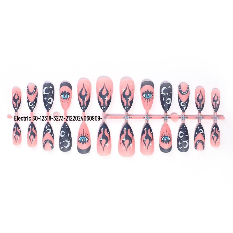 Хэллоуин Черное Пламя Французский Кончик Съемный Набор Нейл-арта
Хэллоуин Черное Пламя Французский Кончик Съемный Набор Нейл-арта