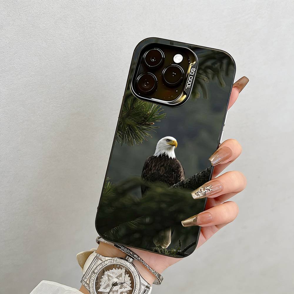 Eagle Phone Case For iPhone 17,16,15,14,13,12,11 Plus,Pro Max,XS,Colorful Silver Black Cover iPhone14
Eagle Phone Case For iPhone 17,16,15,14,13,12,11 Plus,Pro Max,XS,Colorful Silver Black Cover iPhone14