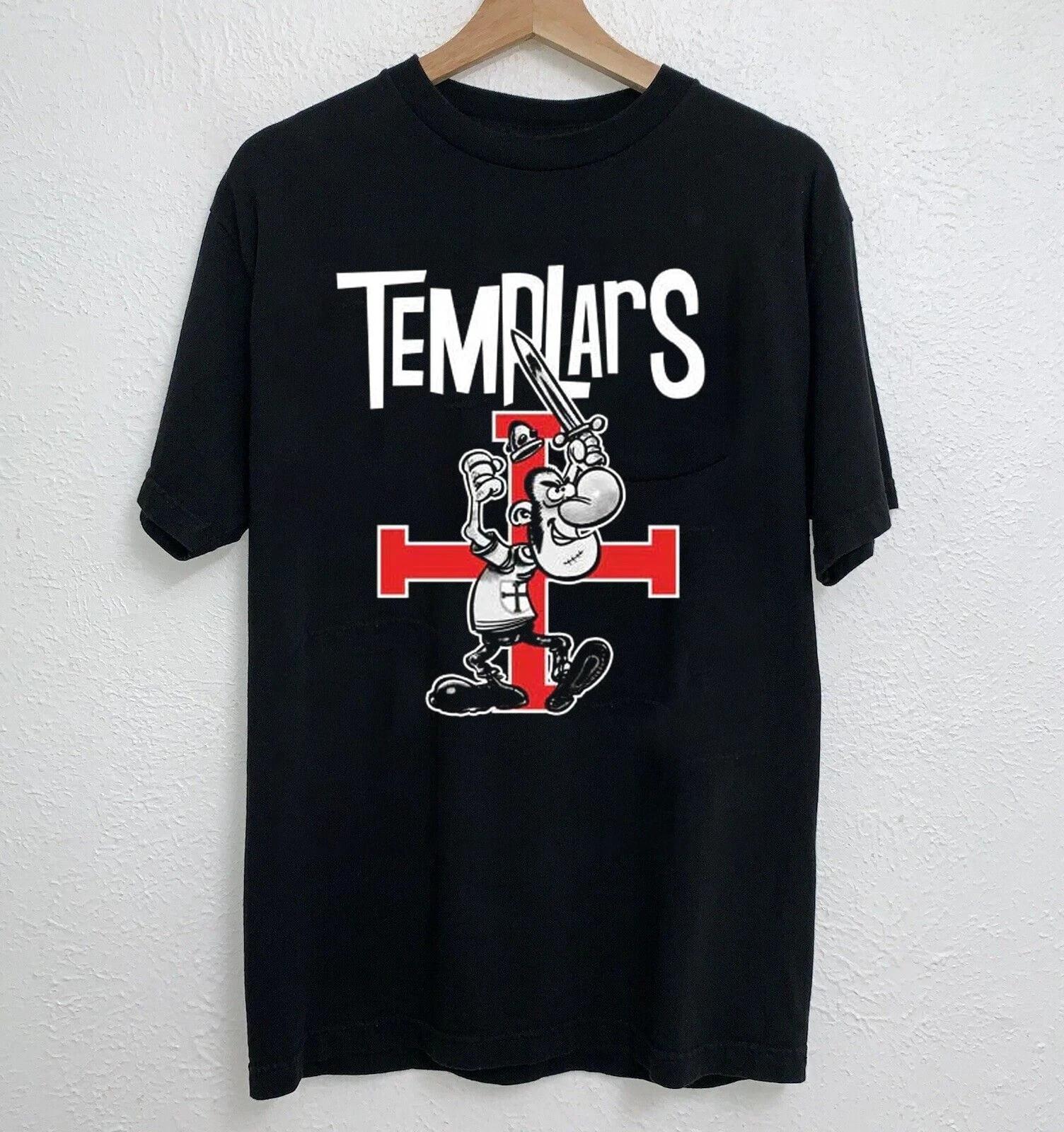 НОВИНКА Футболка с коротким рукавом группы The Templars Черная Все размеры S-3XL XL
НОВИНКА Футболка с коротким рукавом группы The Templars Черная Все размеры S-3XL XL