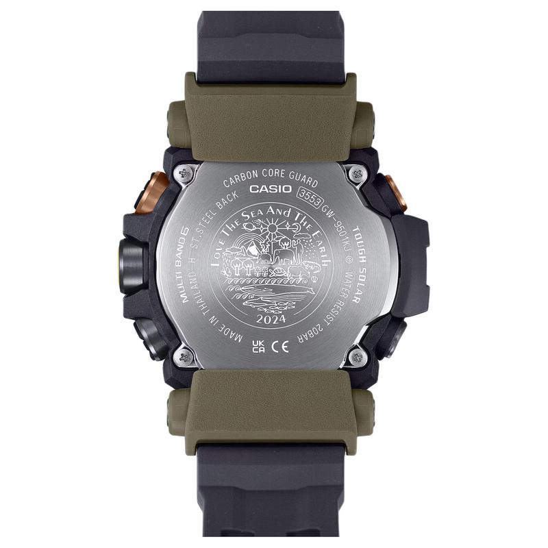 CASIO 200 meters waterproof fully automatic calendar solar Quartz resin strap men s watch gray dial GW-9501KJ-8JR сірий колір
CASIO 200 meters waterproof fully automatic calendar solar Quartz resin strap men s watch gray dial GW-9501KJ-8JR сірий колір