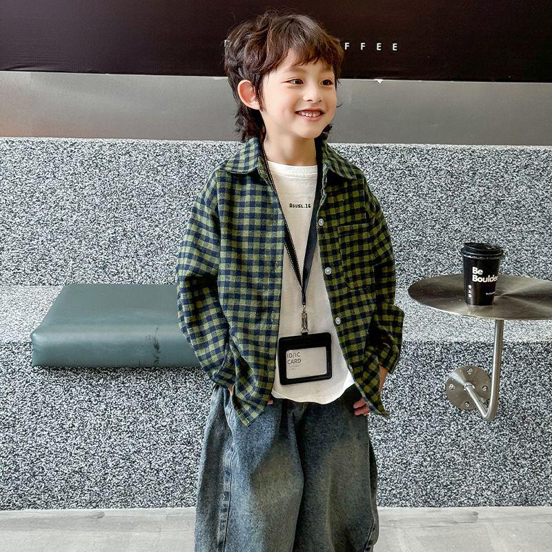 Autumn 2025 Boys Long Sleeve Plaid Shirt – Lightweight & Breathable Stylish Top 140 cm
Autumn 2025 Boys Long Sleeve Plaid Shirt – Lightweight & Breathable Stylish Top 140 cm