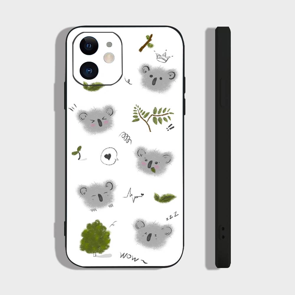 K-Koala Creative Cartoon Animation Phone Case For IPhone 17 Air 16 15 14 13 Pro Max 11 12 Black Silicone Cover IPHONE 15PLUS
K-Koala Creative Cartoon Animation Phone Case For IPhone 17 Air 16 15 14 13 Pro Max 11 12 Black Silicone Cover IPHONE 15PLUS