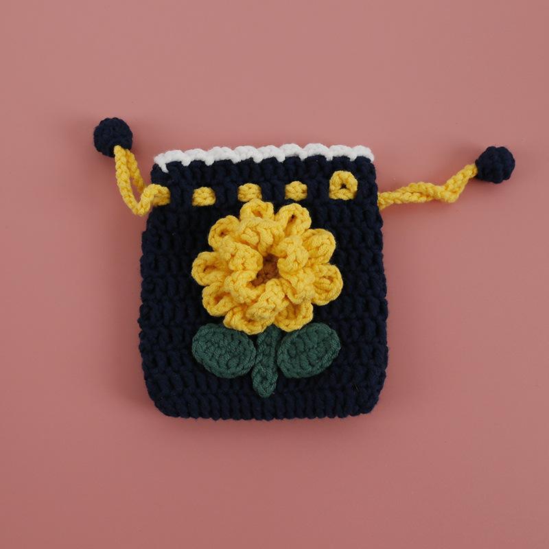 2025 New Fashionable Cartoon Hand-woven Drawstring Bag Weaver Girl Crocheted Drawstring Coin Bag Cute Animals Small Bag
2025 New Fashionable Cartoon Hand-woven Drawstring Bag Weaver Girl Crocheted Drawstring Coin Bag Cute Animals Small Bag