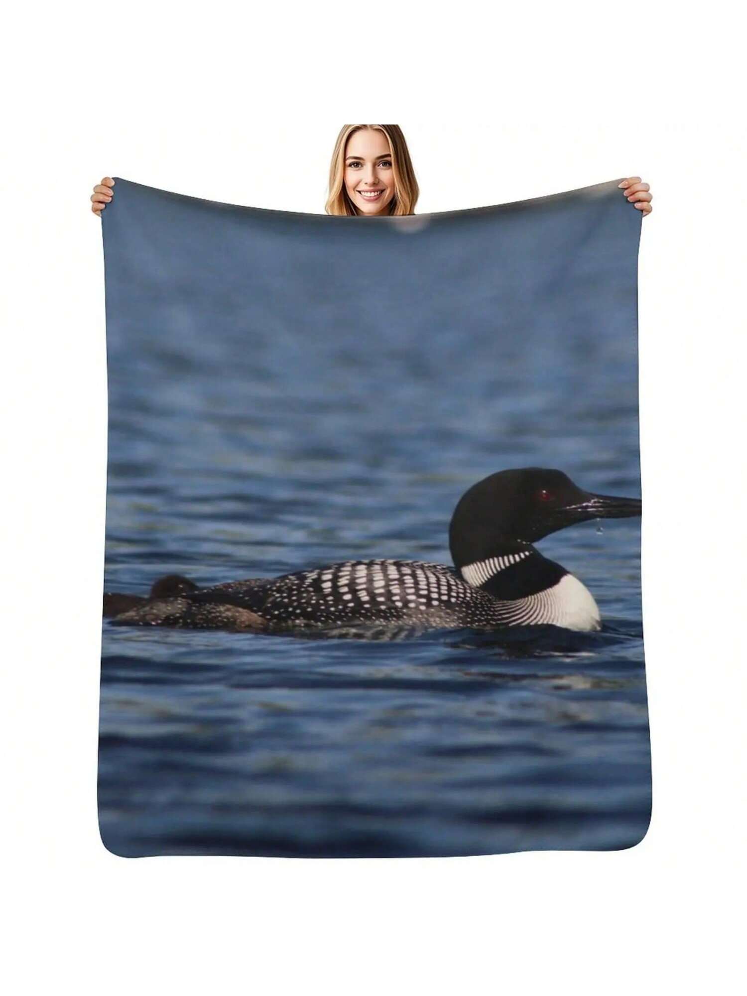 Common Loon Throw Blanket Luxury Thicken Winter Beds Hairy Large Blankets 75X95CM сірий колір
Common Loon Throw Blanket Luxury Thicken Winter Beds Hairy Large Blankets 75X95CM сірий колір