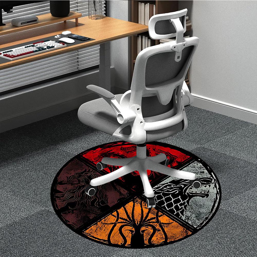 1pc Game of ThronesChair Carpet for Office, Non-slip, Soft and Durable Office Rug for Interior Decoration, Perfect for Office yy250925081 80cm by 80cm
1pc Game of ThronesChair Carpet for Office, Non-slip, Soft and Durable Office Rug for Interior Decoration, Perfect for Office yy250925081 80cm by 80cm