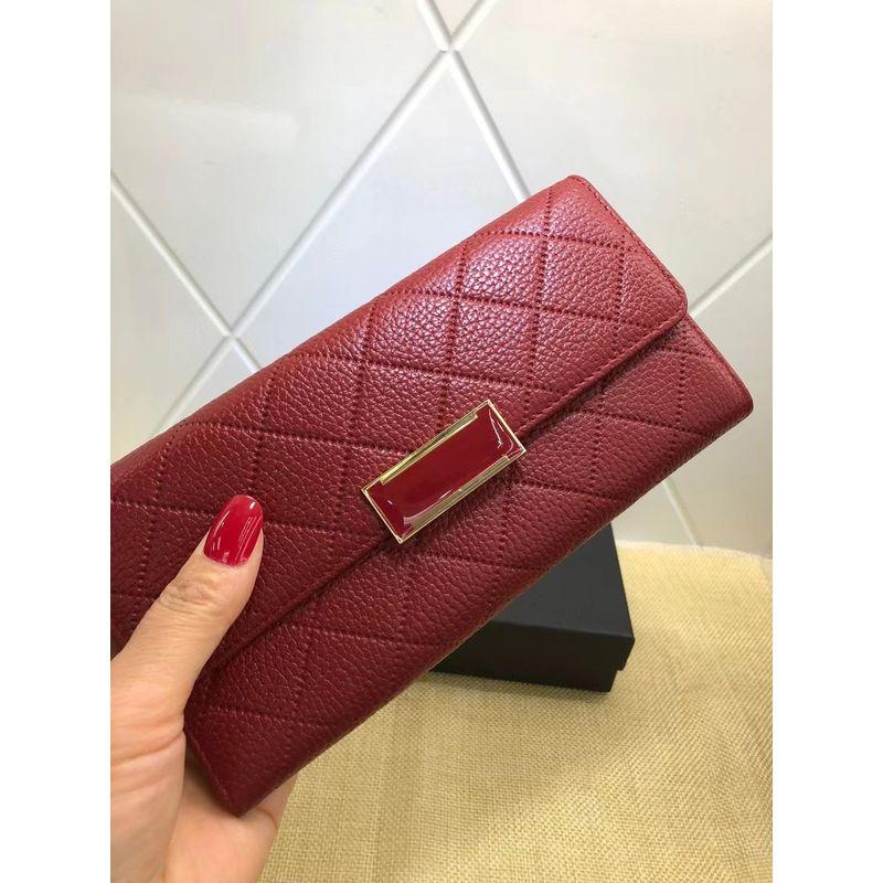Lady s Wallet Genuine Leather 2024 New Women s Clothes Wallet Card Holder Integrated Women s Special-Interest Design Classic Style Coin Purse Wine Red
Lady s Wallet Genuine Leather 2024 New Women s Clothes Wallet Card Holder Integrated Women s Special-Interest Design Classic Style Coin Purse Wine Red