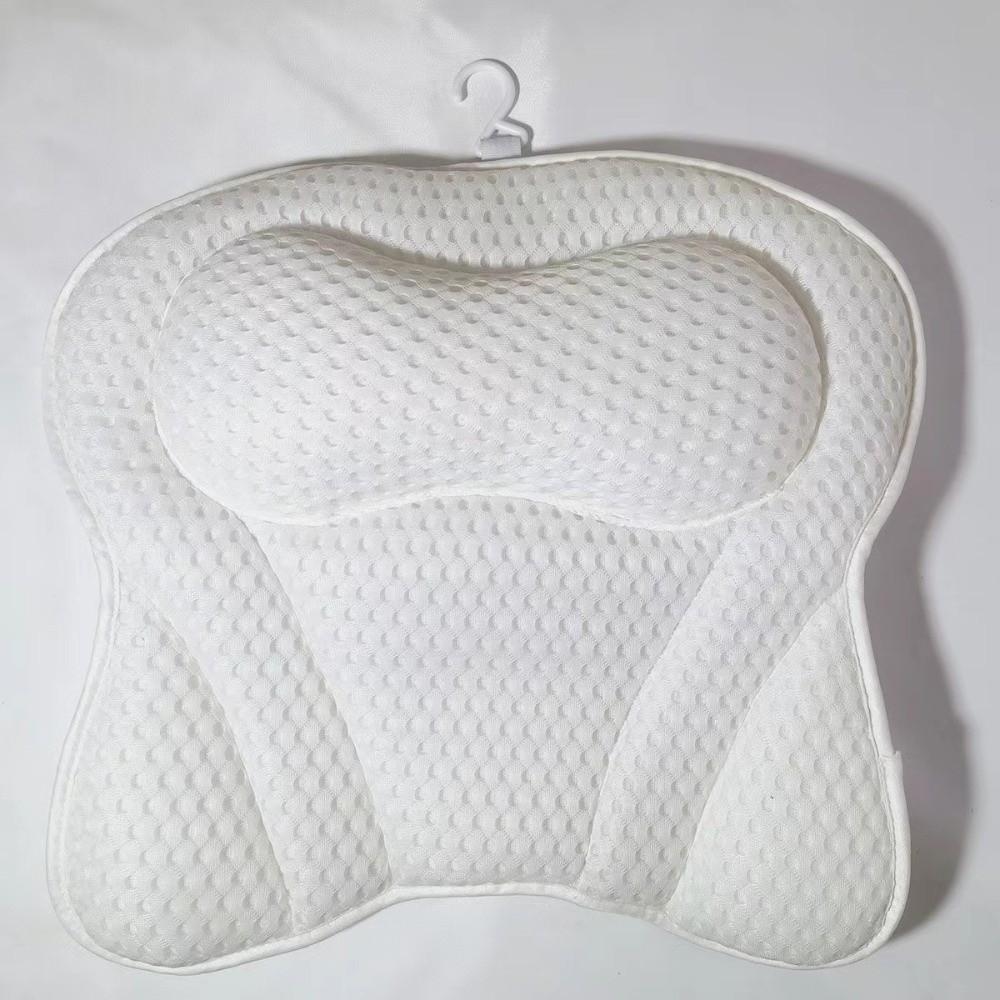 New 4D Mesh Fabric Bath Rest Pillow Soft Non-Slip Bathtub Pillow Neck Support with Suction Cups Bath Headrest Relaxing Bath білий
New 4D Mesh Fabric Bath Rest Pillow Soft Non-Slip Bathtub Pillow Neck Support with Suction Cups Bath Headrest Relaxing Bath білий