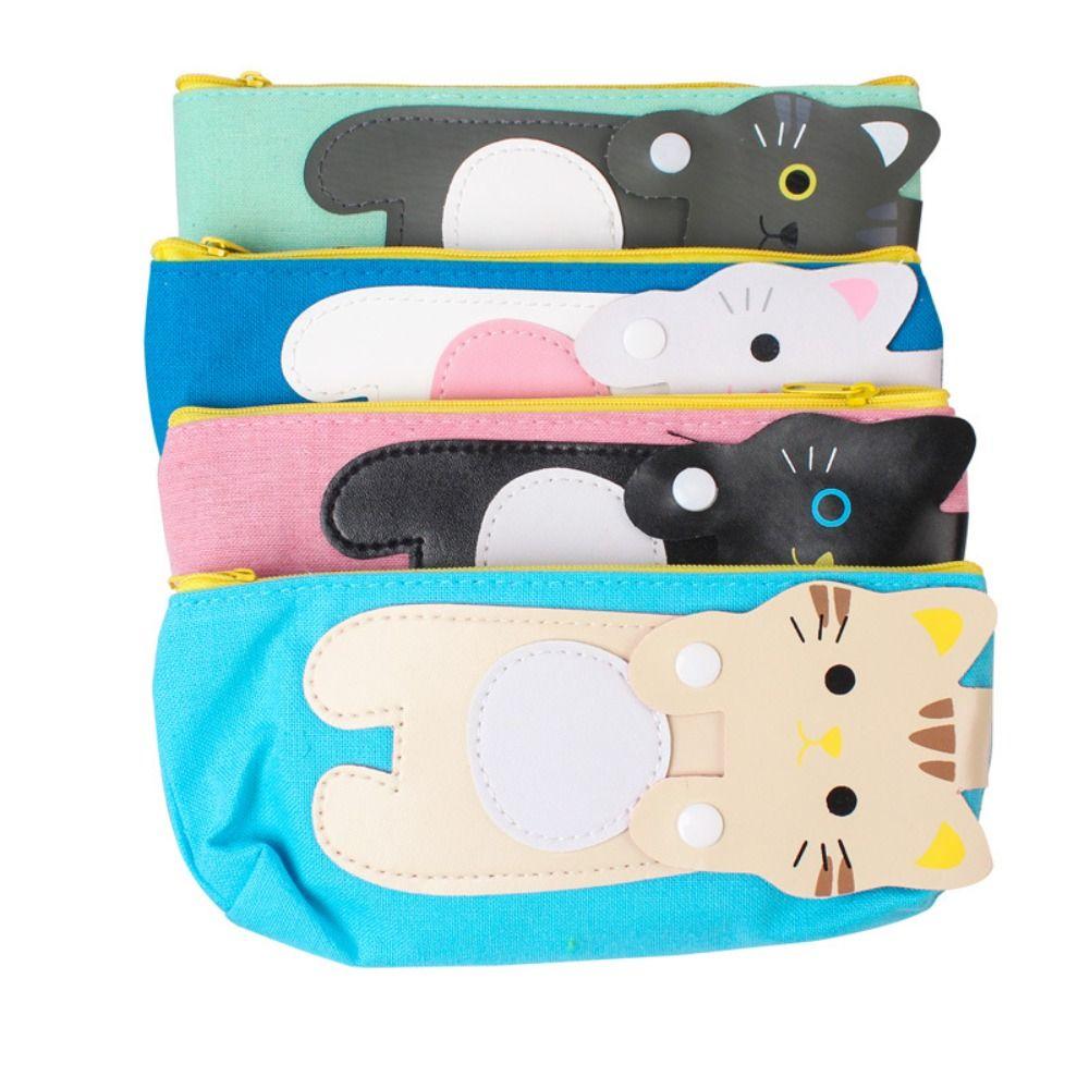Cute Cartoon Pen Bag Large Capacity School Stationery Bag Storage Cat Pencil Case School
Cute Cartoon Pen Bag Large Capacity School Stationery Bag Storage Cat Pencil Case School