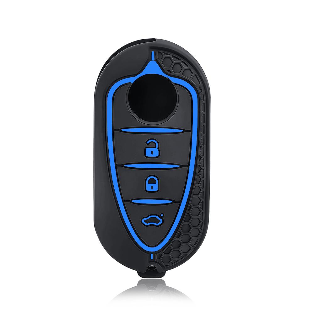 Silica Gel Car Key Cover Case For Alfa Romeo Mito Giulietta 159 4C GTA ect. 3 Buttons Key Auto Key Shell Protection Cover синій
Silica Gel Car Key Cover Case For Alfa Romeo Mito Giulietta 159 4C GTA ect. 3 Buttons Key Auto Key Shell Protection Cover синій