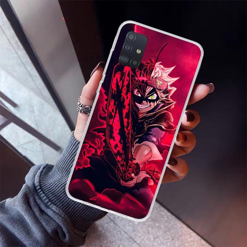 Black C-Clovers Anime Phone Case For Samsung Galaxy A52 A51 A50S A32 A22 A12 A02S A72 A71 A31 A70 A30S Note 20 Ultra 10 Plus S10 Samsung A10
Black C-Clovers Anime Phone Case For Samsung Galaxy A52 A51 A50S A32 A22 A12 A02S A72 A71 A31 A70 A30S Note 20 Ultra 10 Plus S10 Samsung A10