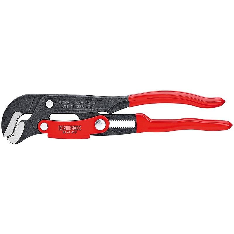 Трубчатый ключ Knipex 1 S-образные челюсти с быстрой регулировкой горловины 42 мм Длина 330 мм Серый
Трубчатый ключ Knipex 1 S-образные челюсти с быстрой регулировкой горловины 42 мм Длина 330 мм Серый