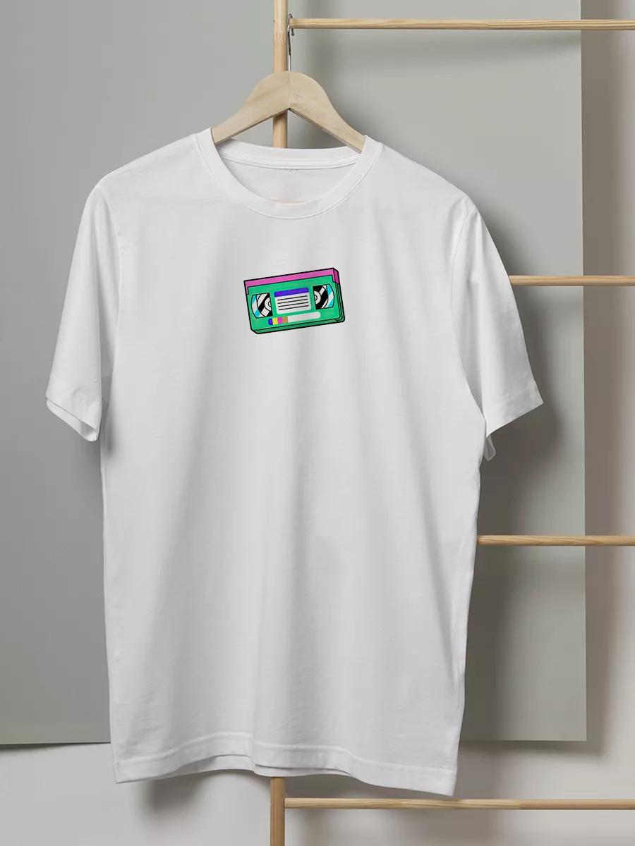 T-shirt with funny print VHS Cassette XL
T-shirt with funny print VHS Cassette XL