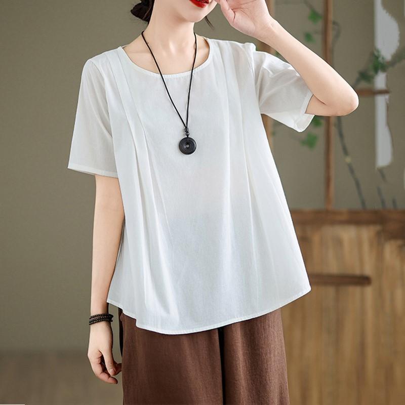 short sleeve oversized cotton vintage casual loose summer tee t shirt women t-shirt woman tshirt 2026 tops clothing XXL
short sleeve oversized cotton vintage casual loose summer tee t shirt women t-shirt woman tshirt 2026 tops clothing XXL